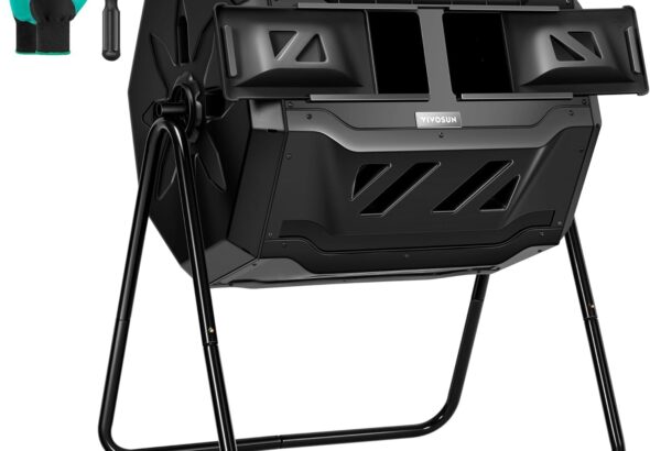 VIVOSUN 43 Gallon Dual Rotating Composter
