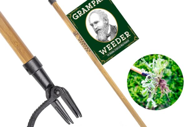Grampa’s Weeder: Stand-Up Weed Puller Tool