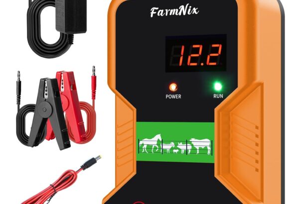 Waterproof 12KV Electric Fence Charger, 15Km Range