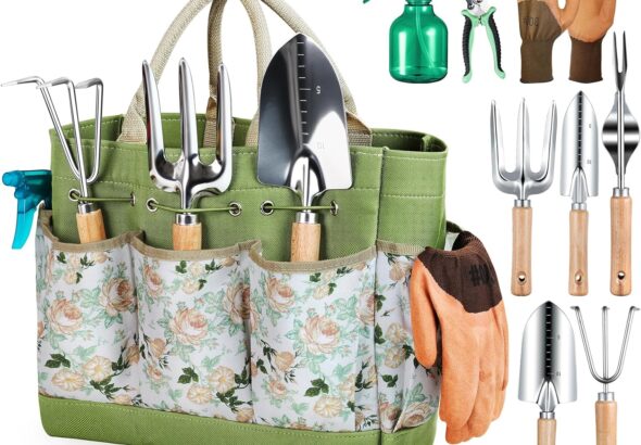 9-Piece Heavy Duty Garden Tool Set