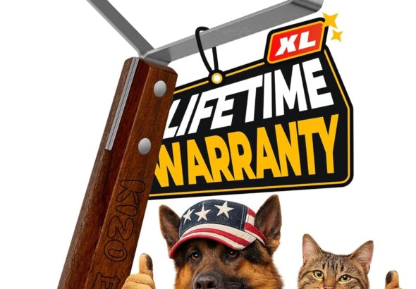 2-Sided Undercoat Rake for Dogs & Cats